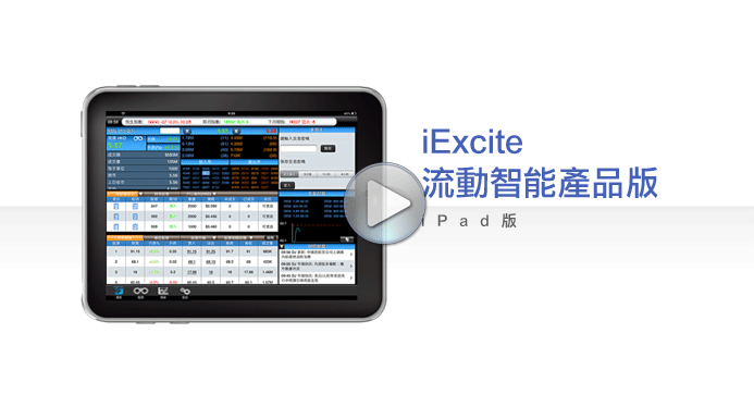 匯信 iExcite iPad 流動交易平台